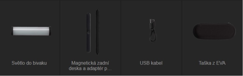 bivi světlo ULTRA K16 - baleni